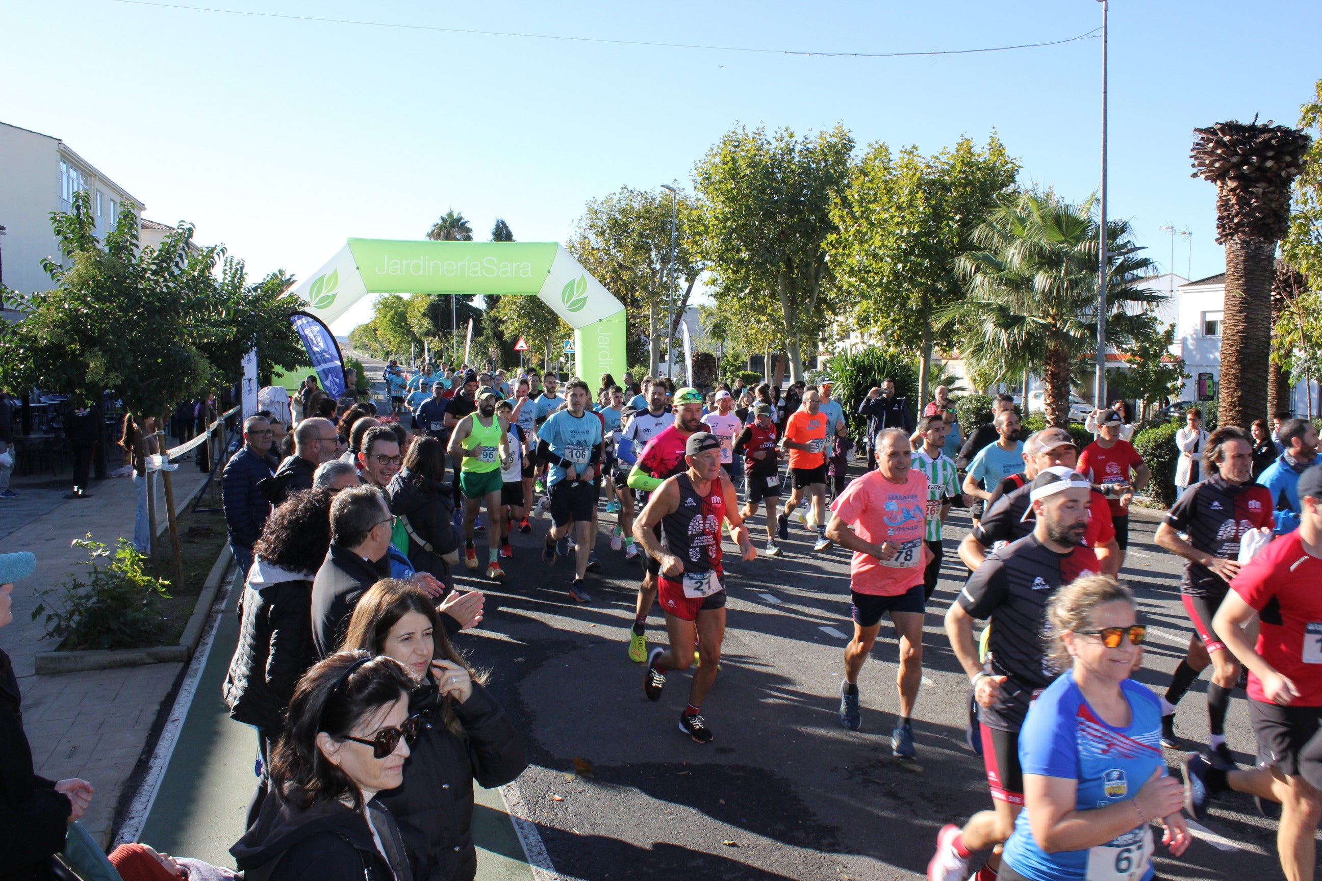 Algunos de los momentos vividos hoy en la III Media Maratón y 10K Torta del Casar