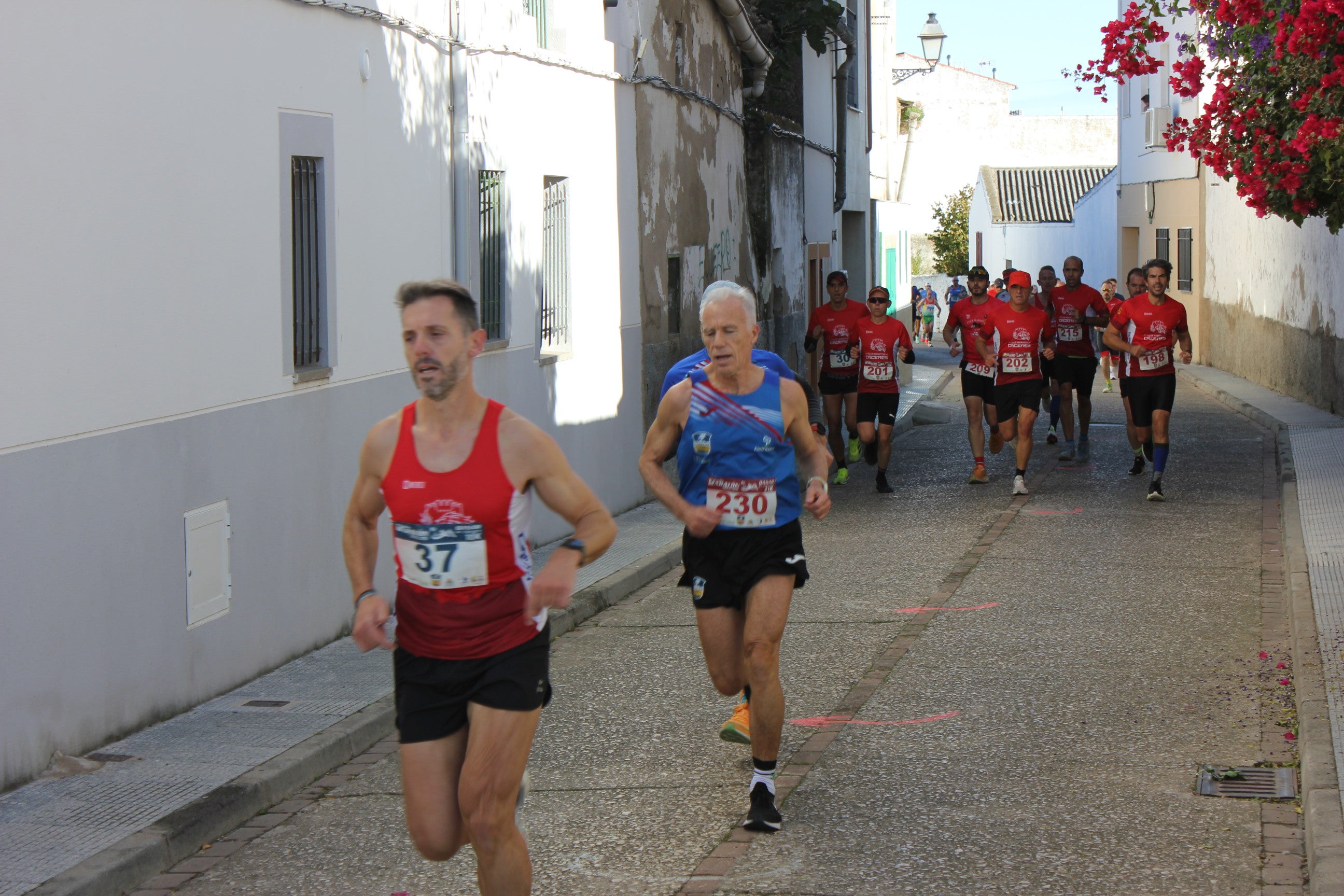 Algunos de los momentos vividos hoy en la III Media Maratón y 10K Torta del Casar