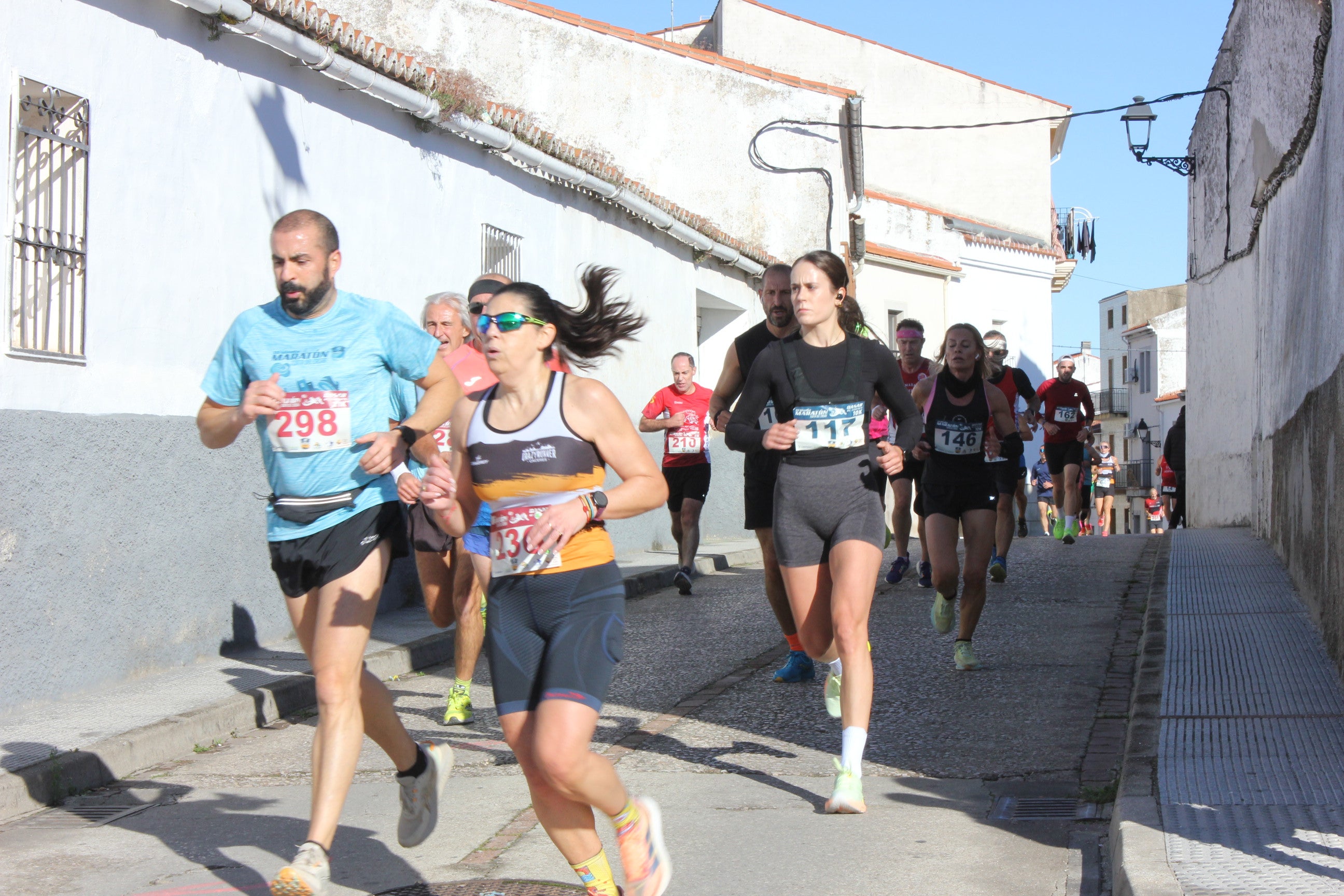 Algunos de los momentos vividos hoy en la III Media Maratón y 10K Torta del Casar
