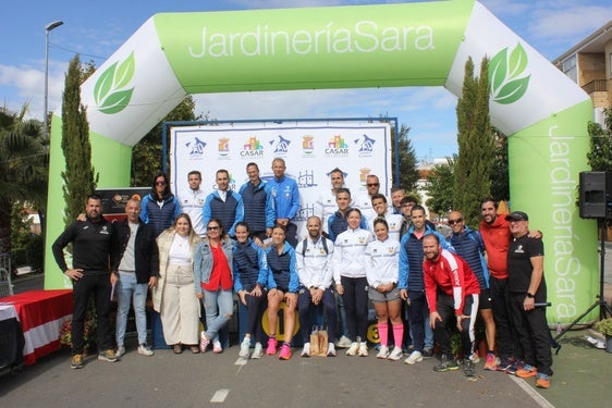 Algunos de los momentos vividos hoy en la III Media Maratón y 10K Torta del Casar