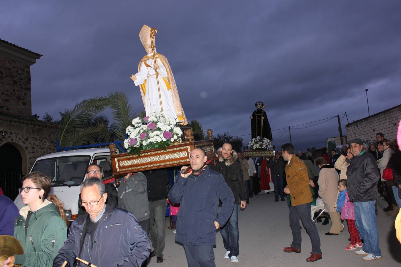 San Benito y San Blas llegarán a la localidad el 1 de febrero, y la romería se pospone al 14