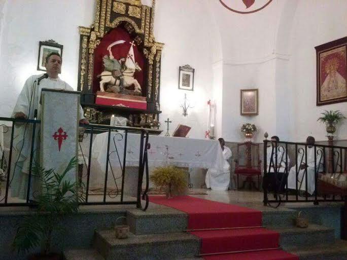 El misionero en otros encuentros en el municipio. ALFONSO AGUILAR