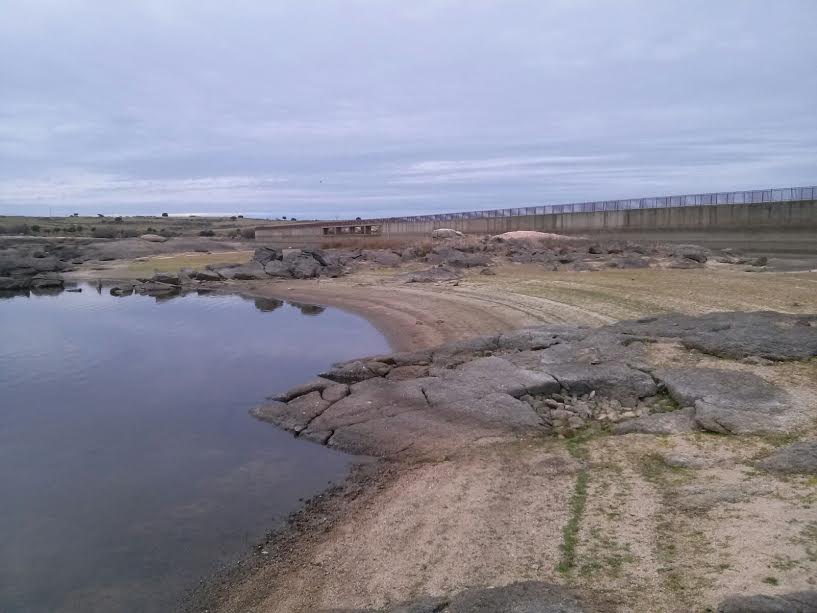 Imagen reciente del embalse casareño. 