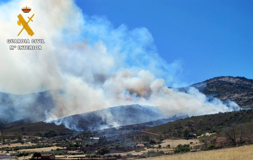 El incendio de Peñalsordo 
