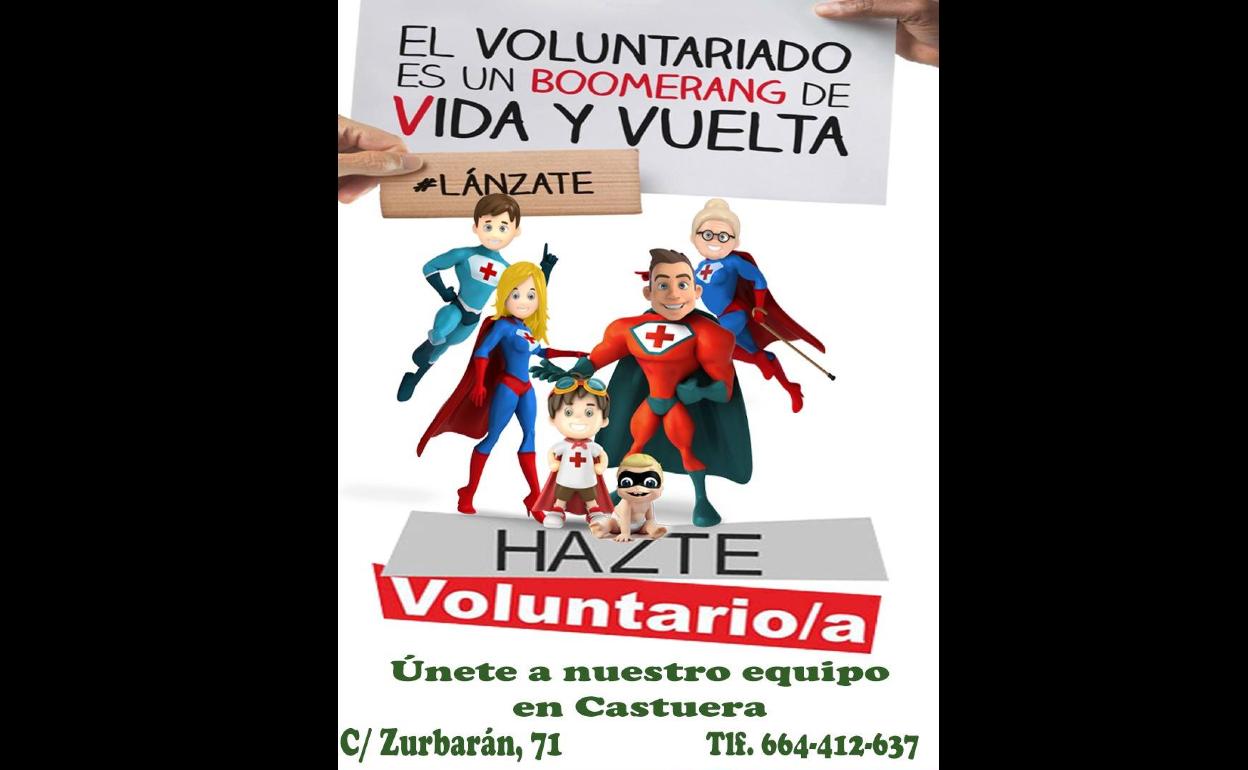Hazte voluntario de Cruz Roja 