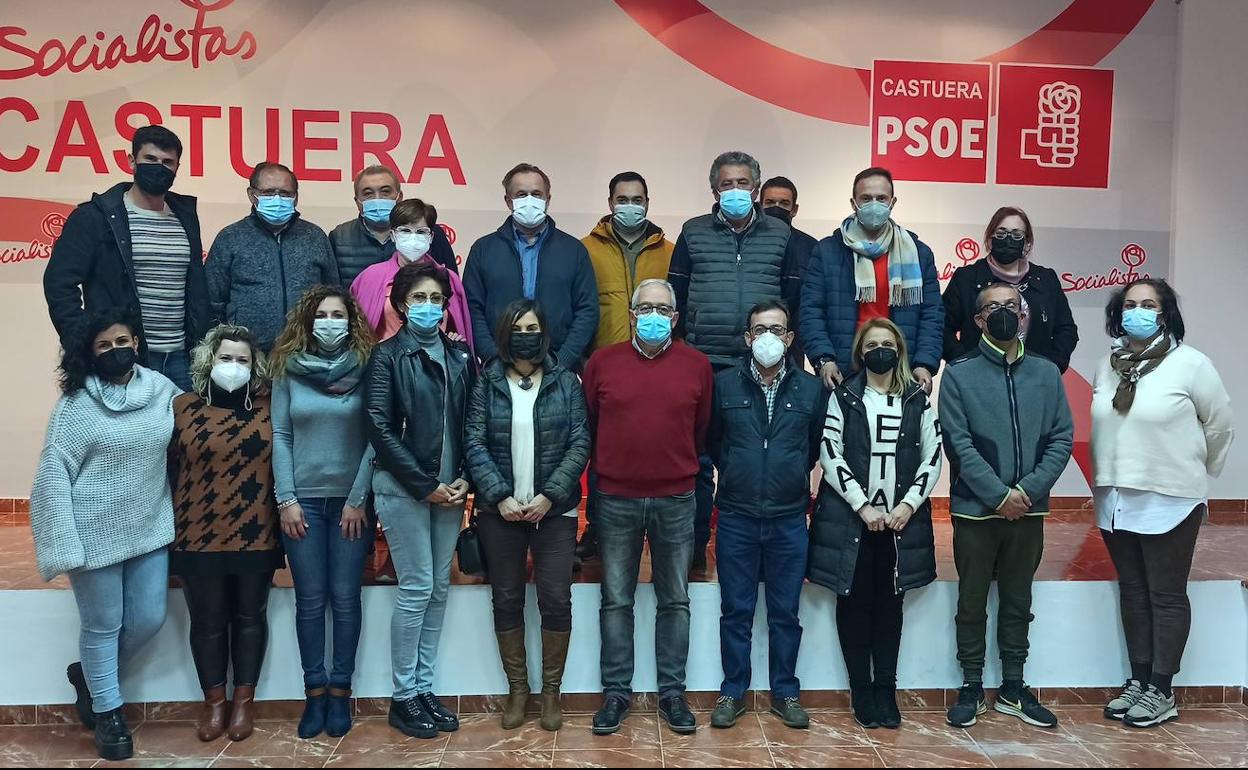 Nuevo Comité Ejecutivo del PSOE de Castuera.