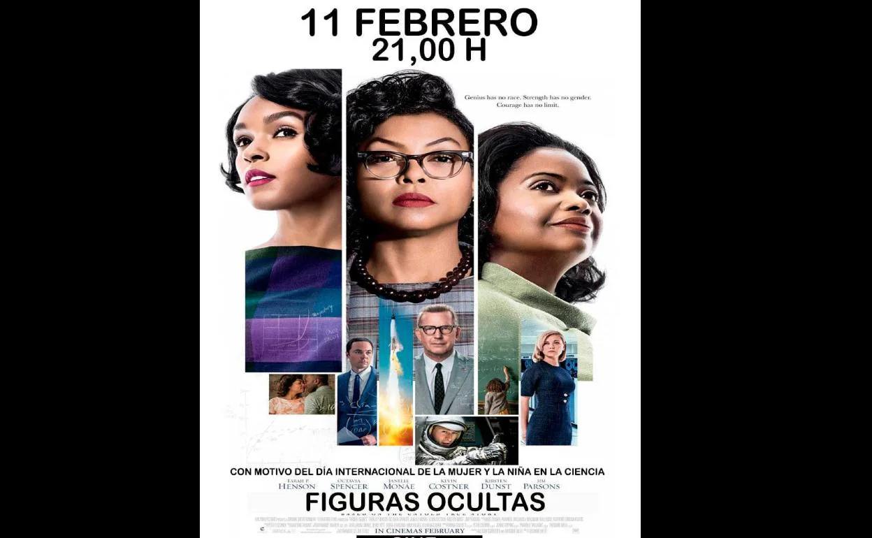 Cine 11 de Febrero 2022, 'Figuras ocultas' 