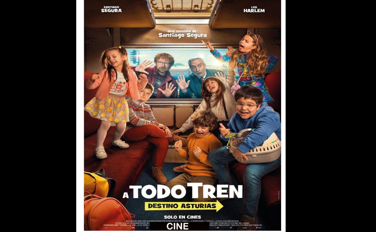 Cartel de la película 'A todo tren' 