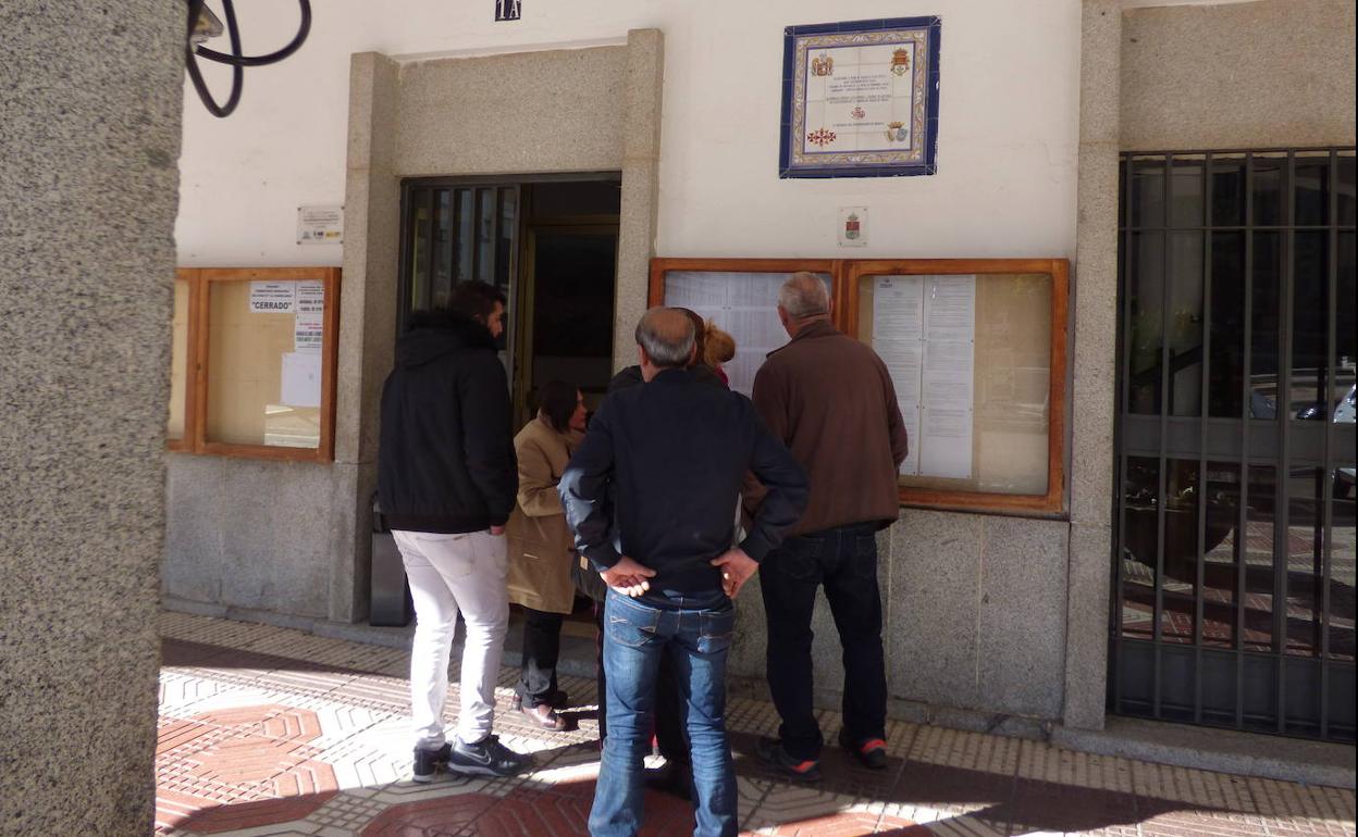 Tablón de anuncios del Ayuntamiento 