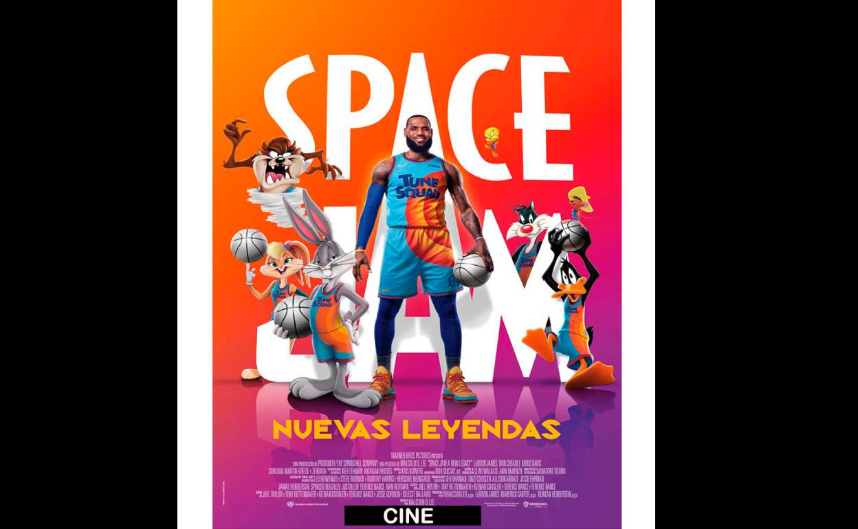 El auditorio del Centro Cultural acoge este viernes 13 de mayo la película 'Space Jam: Nuevas Leyendas'