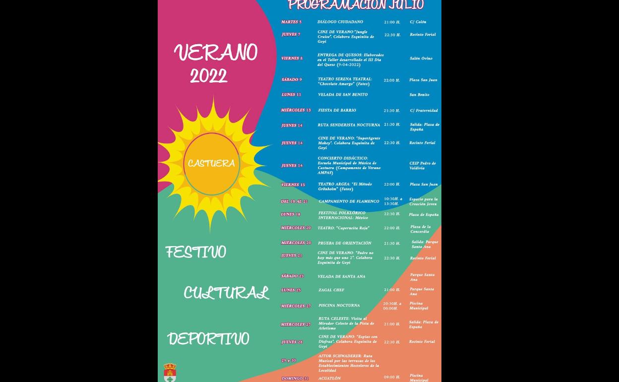 El ayuntamiento programa actividades culturales, de ocio y diversión para el verano 2022