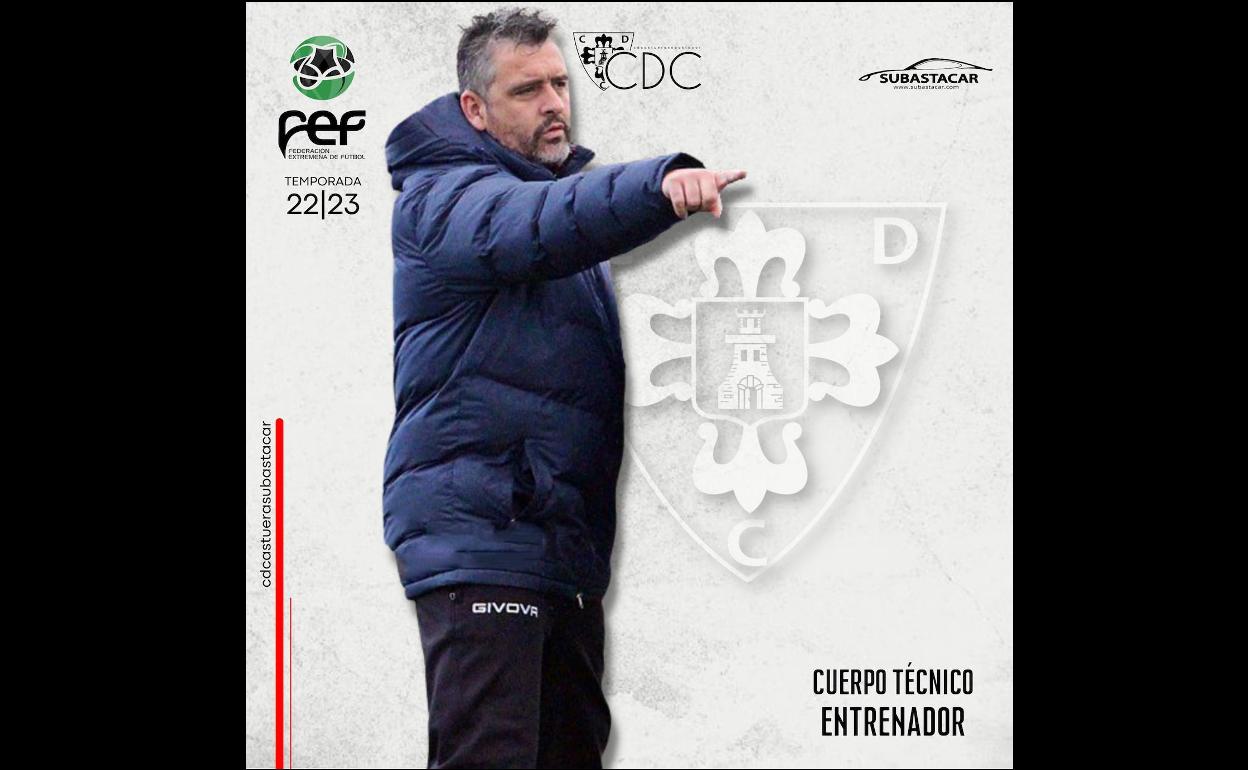 Alberto Fernández será el encargado de dirigir al CD Castuera-Subastacar la próxima temporada