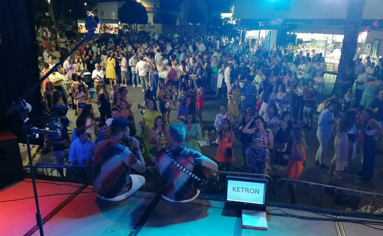 Extraordinario ambiente en la velada de Santa Ana que se celebró el pasado sábado