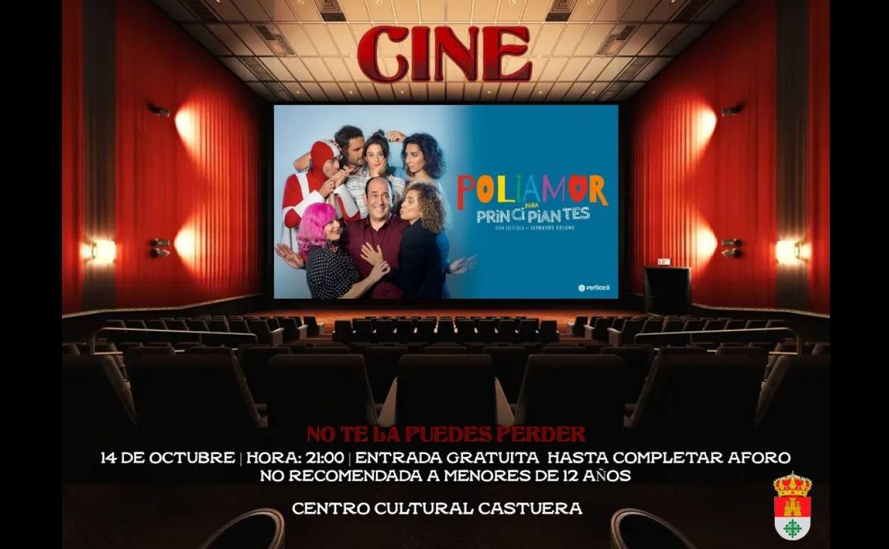 El auditorio del Centro Cultural acoge mañana la proyección de la película 'Poliamor para Principiantes'