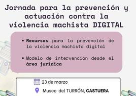 Cartel anunciador del seminario.