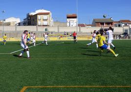 Imagen del último partido del CD Castuera-Subastacar en Zalamea de La Serena