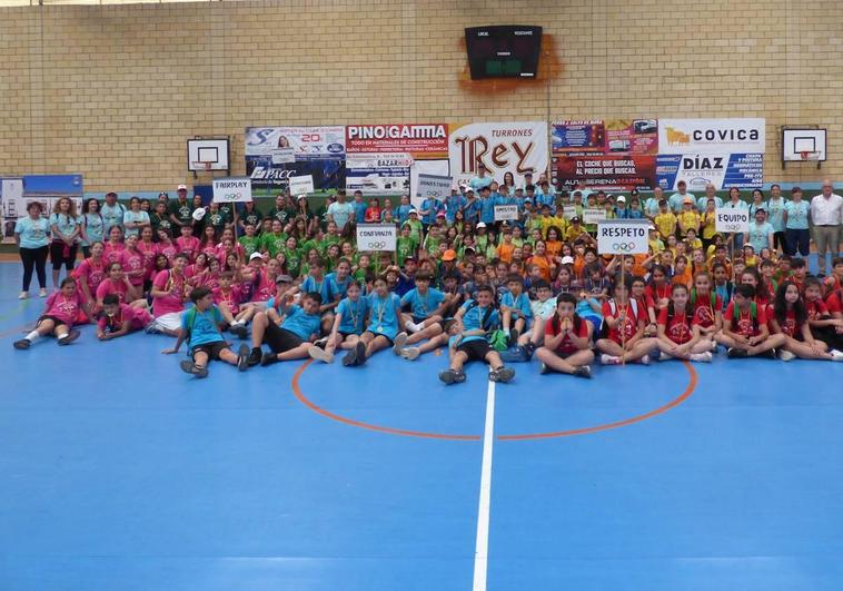 Buen ambiente deportivo y de convivencia en las «Mini Olimpiadas Escolares 2023»