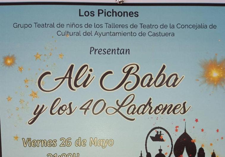 Los Pichones presentan en Castuera la obra teatral 'Alí Babá y los 40 ladrones»