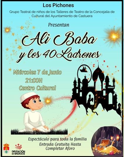 El grupo teatral infantil &#039;Los Pichones&#039;, presenta &#039;Alí Babá y los 40 ladrones»