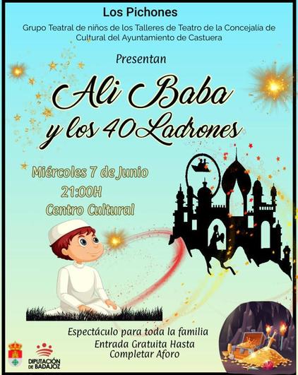 El grupo teatral infantil 'Los Pichones', presentan 'Alí Babá y los 40 ladrones»