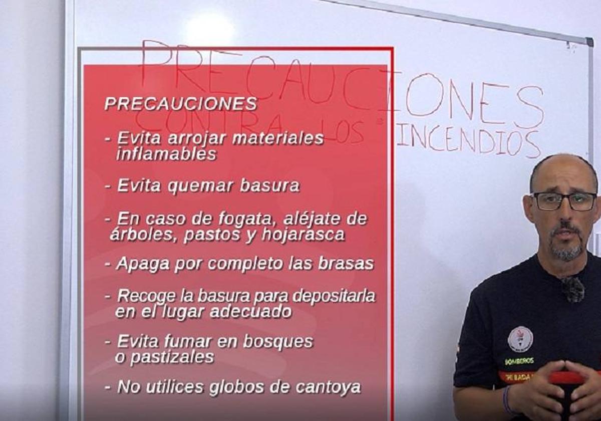Consejos prácticos para la prevención de incendios forestales.
