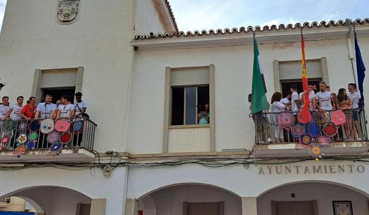 Celebración en el ayuntamiento.