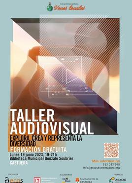 Cartel anunciador de la actividad.