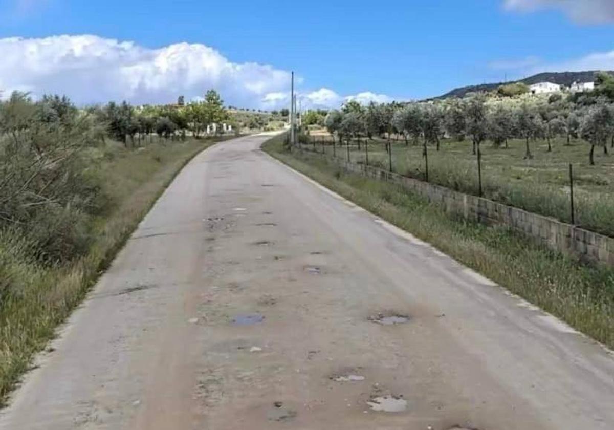 Imagen de archivo del camino de Sevilla.