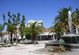 Imagen del parque de Santa Ana.