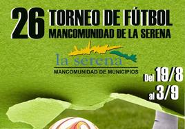 Cartel anunciador del trofeo Mancomunidad de fútbol