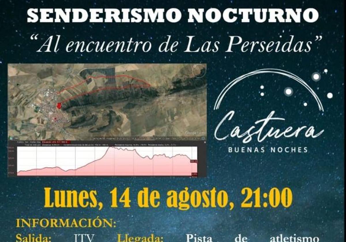 Abierta la inscripción para la ruta senderista nocturna «Al encuentro de las Perseidas»