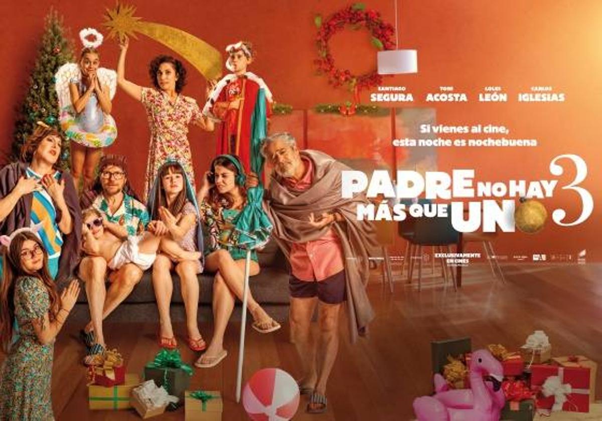 El cine al aire libre del ferial acoge este miércoles 16 de agosto la proyección de la película «Padre no hay más que uno 3»