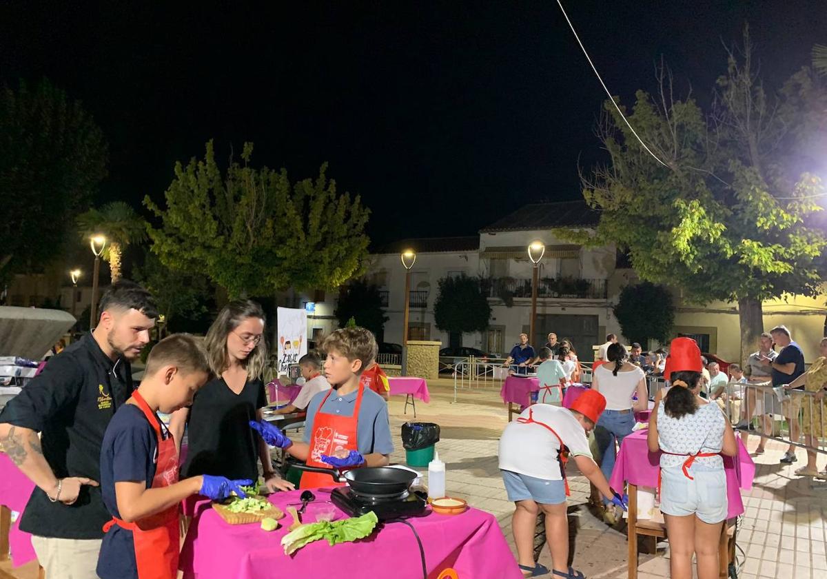 Segunda ronda del concurso-taller infantil de cocina Zagal Chef Corderex.