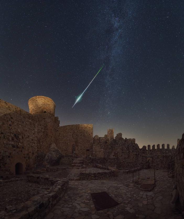 Fotografía ganadora. En almenas y estrellas.