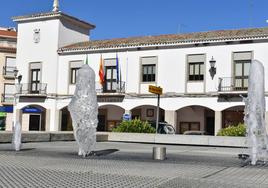 Plaza de España. Ayuntamiento de Castuera.