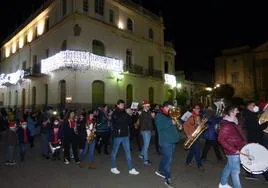 Pasacalle navideños de la Banda Municipal de Música.