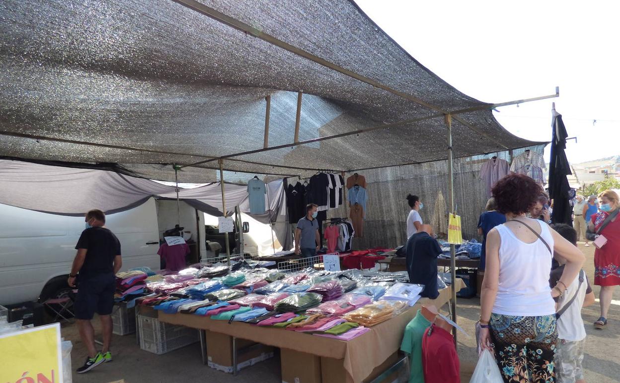 Mercadillo semanal de Castuera. 