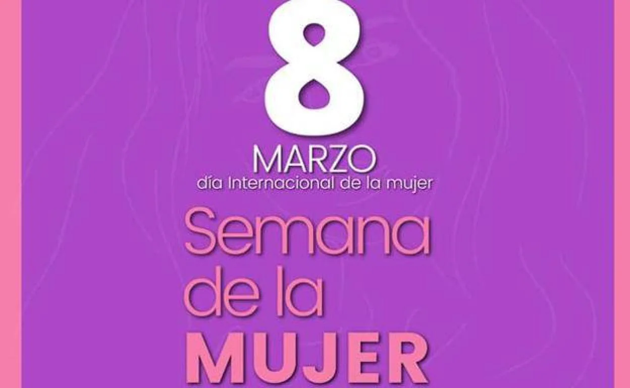 Semana de la Igualdad. 8 de marzo Día Internacional de la Mujer. 