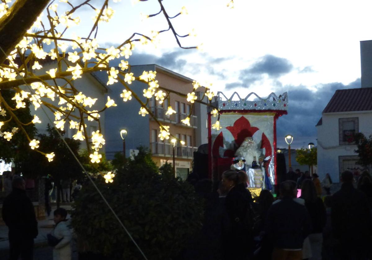 Imagen de la cabalgata de Reyes Magos 2024