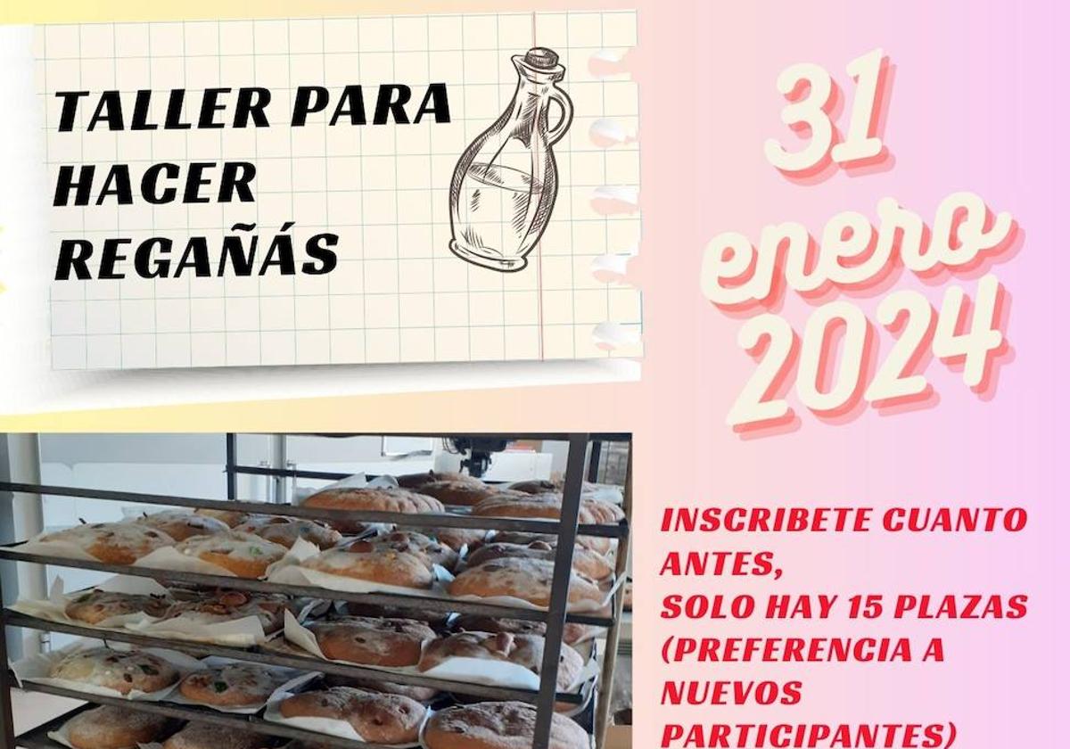 La Universidad Popular organiza un año más el taller de elaboración de Regañás