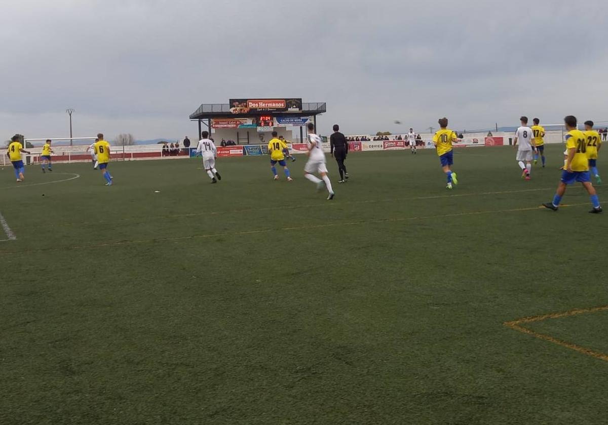 Imagen del partido de la Liga Nacional Juvenil Castuera 2 Calamonte 1