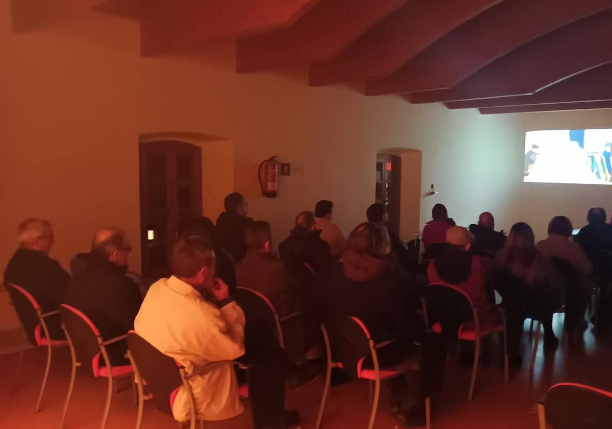 Presentación del documental en el Museo del Turrón de Castuera.