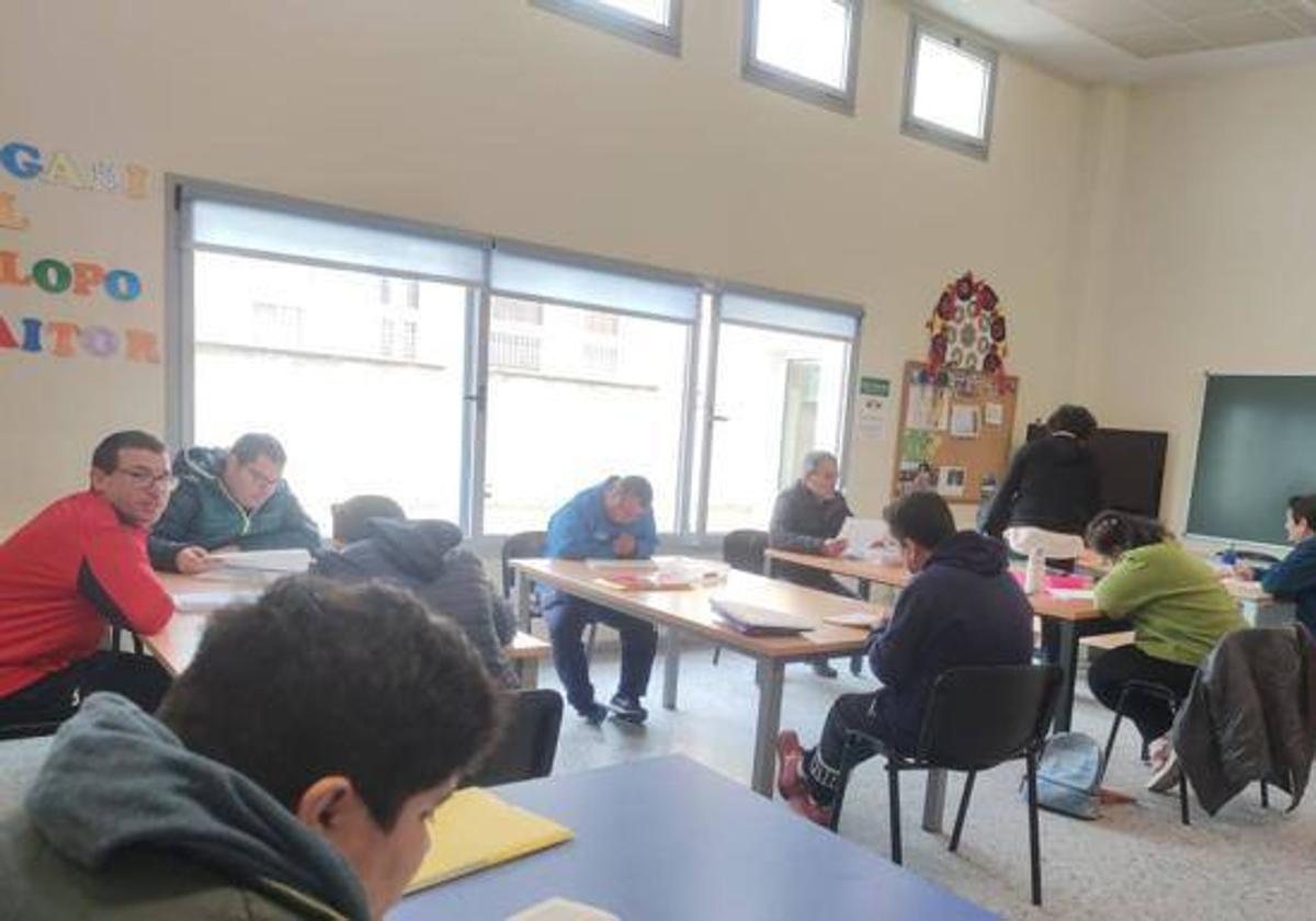 Aula en el Centro Ocupacional de Adiser-Horizontes