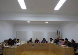 Imagen de la última sesión celebrada por la Corporación Municipal