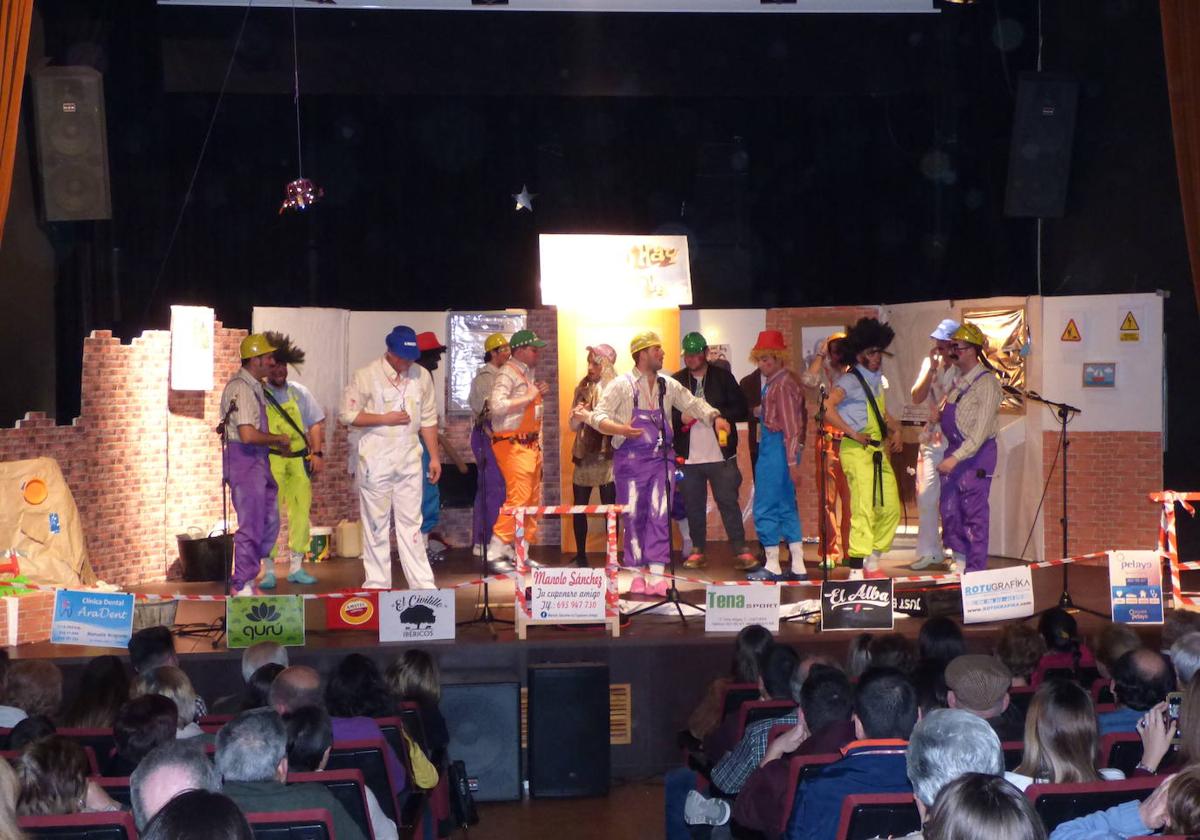 Imagen de archivo del concurso de Murgas y Chirigotas.