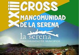 El Cross Mancomunidad de Municipios de La Serena se celebrará el 20 de marzo