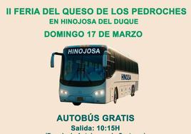 El Ayuntamiento organiza un viaje a la Feria del Queso de Los Pedroches