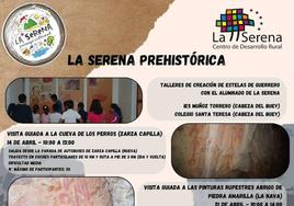 Acciones de dinamización en torno al patrimonio prehistórico de La Serena