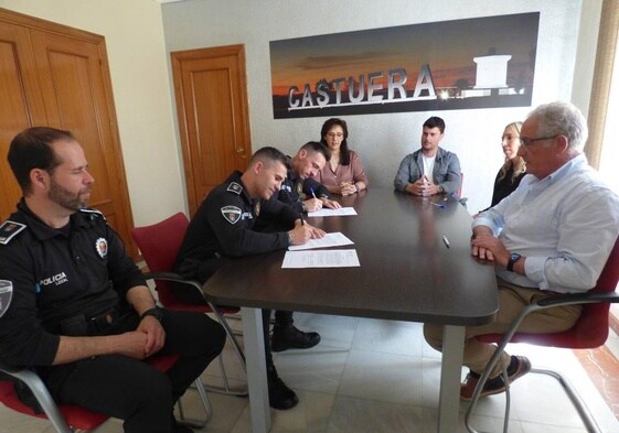 Acto de toma de posesión de los nuevos agentes de la Policía Local.