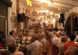Velada flamenca en la sede de la peña «Manzanito de Castuera».